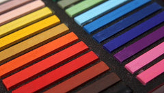 24 Coloured Hair Chalk Pack