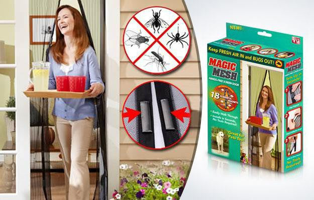 Magnetic Fly Screen Door