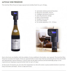 Intelligent Wine Preserver